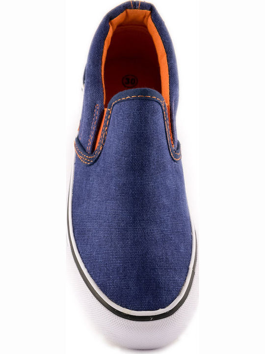 Подкатегория "Детски еспадрили" Slip-On Син 02-076