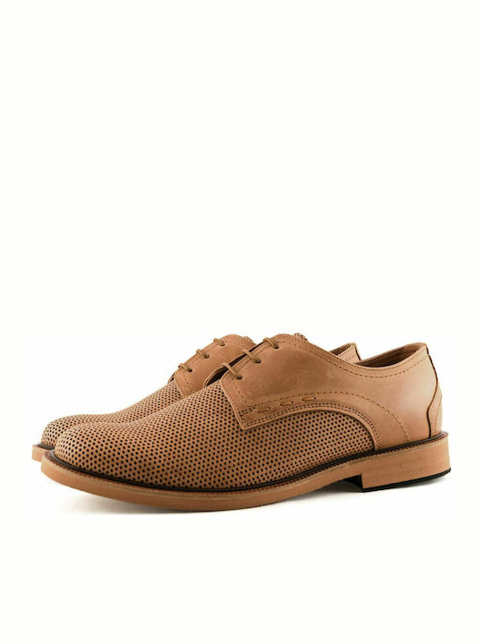 546 Men's Leather Casual Shoes Tabac Brown
