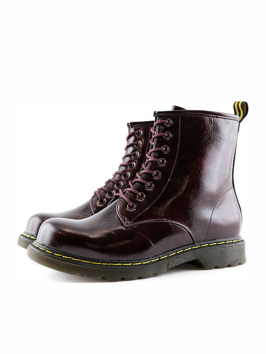 Adam's Shoes Women's Ankle Boots Burgundy