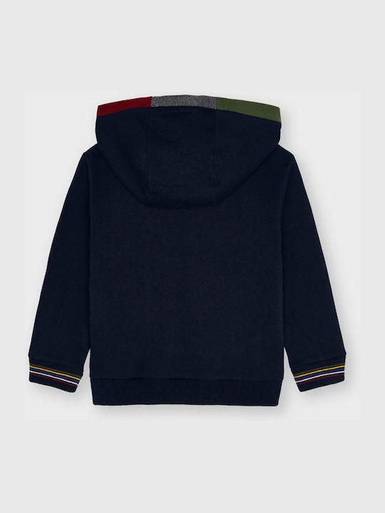 Mayoral Kids Sweatshirt with Hood Navy Blue