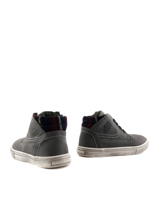 58502 Kids Sneakers High Gray