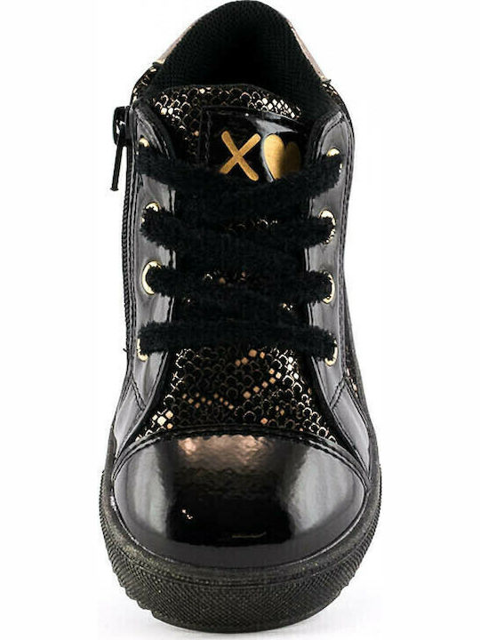SX Ghete Copii cu Fermuar Negre