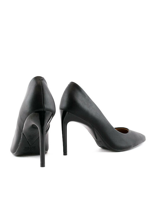 1344 Pumps mit Stiletto-Absatz Schwarz