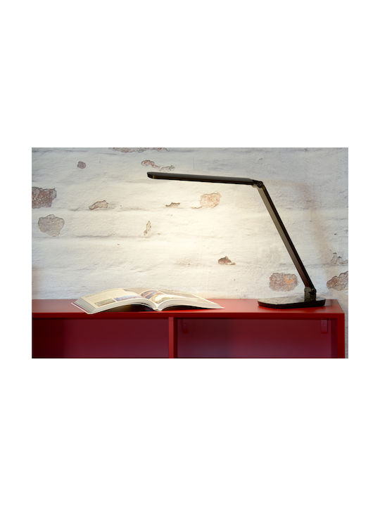 Lucide Lightning LED Office Lamp Foldable in Black Color