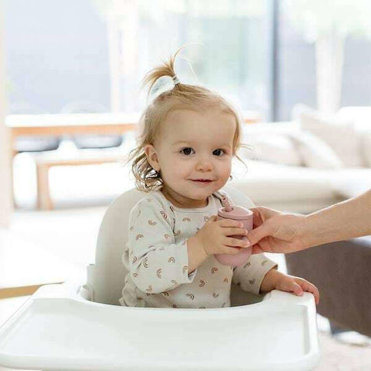 Ezpz Παιδικό Ποτηράκι "Mini Cup" από Σιλικόνη Φούξια 118ml για 12m+