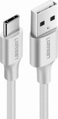 Ugreen USB 2.0 Cable USB-C male - USB-A male Λευκό 0.5m (60120)