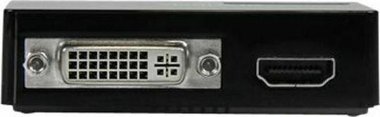 StarTech Μετατροπέας USB-B female σε DVI-I / HDMI female 1τμχ USB32HDDVII