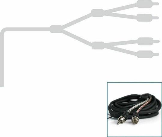 Connection BT4 550 Кабел RCA Мъжки - RCA Мъжки 5.5м