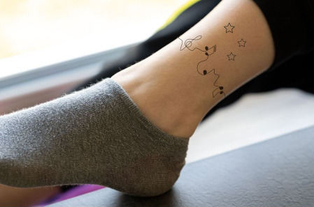 Eberhard Faber Tattoo Marker Σετ Μαρκαδόροι για Δέρμα 4 4τμχ