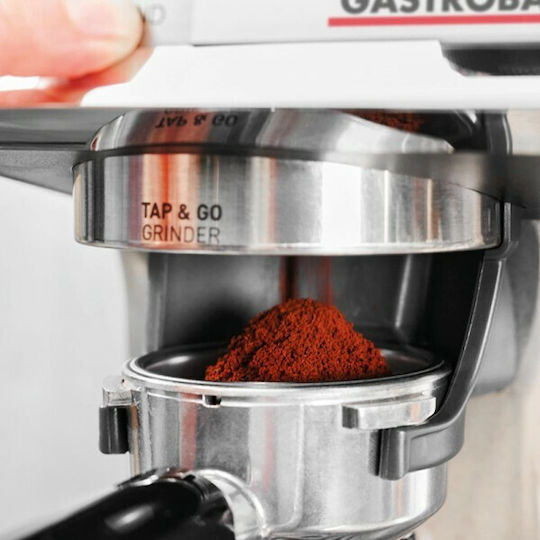 Gastroback Design Espresso Barista Pro Automat Espressoare 1550W Presiune 15bar cu Râșniță Argintiu 42616