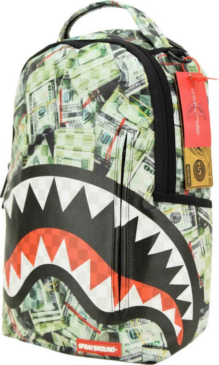 Sprayground Money 10 Σχολική Τσάντα Πλάτης Γυμνασίου Λυκείου