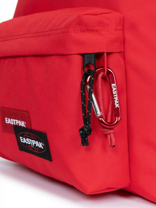 Eastpak Padded Pak R Sailor Double Σχολική Τσάντα Πλάτης Γυμνασίου - Λυκείου σε Κόκκινο χρώμα 24lt