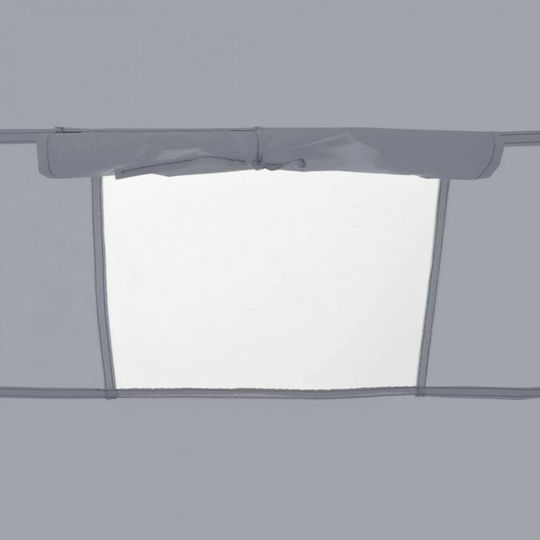 vidaXL Gray Pop Up Camping Tent for 1 Person 200cm