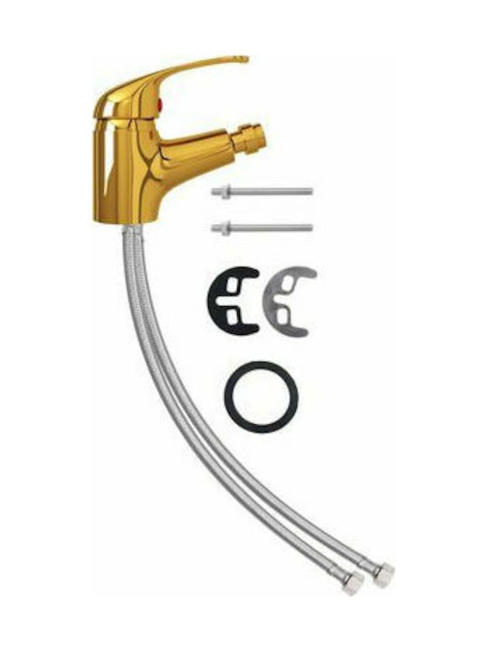vidaXL Bidet Faucet Gold