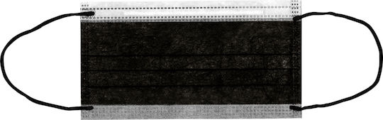 Vestamed Mască chirurgicală 3 straturi Type II EN 14683:2019 BFE >98% Mască de protecție De unică folosință Tipul II Chirurgical Gri 50buc