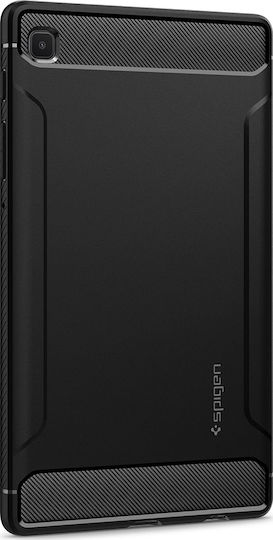 Spigen Robuste Armor Umschlag Rückseite Dauerhafte Schwarze Galaxy Tab A7 Lite