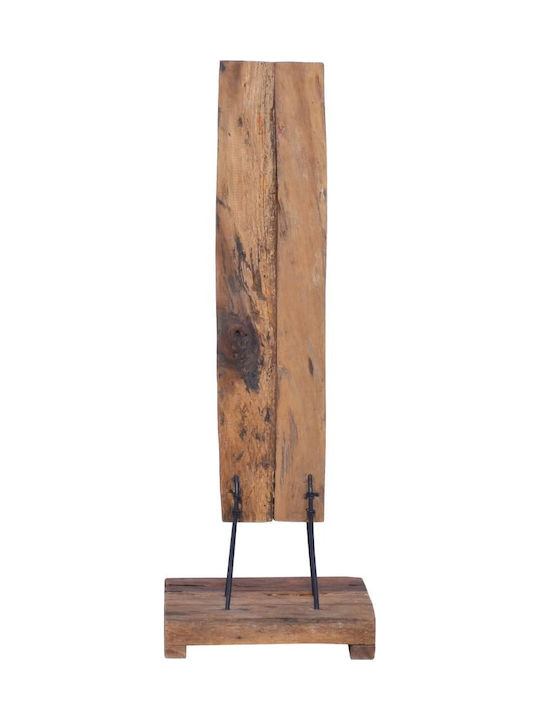 vidaXL Free Standing Wooden Wine Rack for 6 Bottles Brown-Black 35x35x100cm