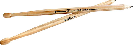Suck Uk Drums Set von 2 Bleistiften H Beige