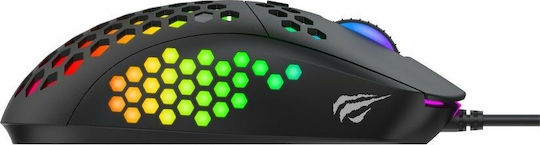 Havit MS878 RGB Gaming Ποντίκι 10000 DPI Μαύρο