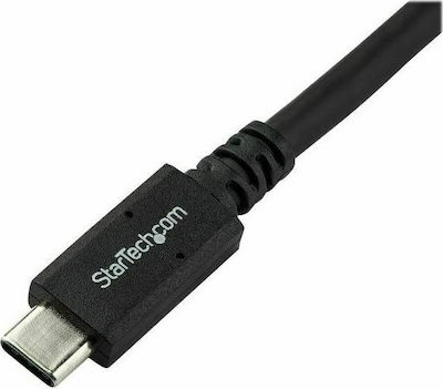 StarTech USB 2.0 Cable USB-C male - USB-C male Μαύρο 1.8m (USB315C5C6)