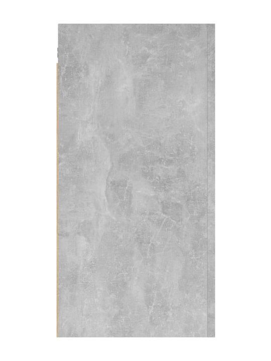 Wall Living Room Cabinet made of Particle Board Grey Concrete 30.5x30x60cm