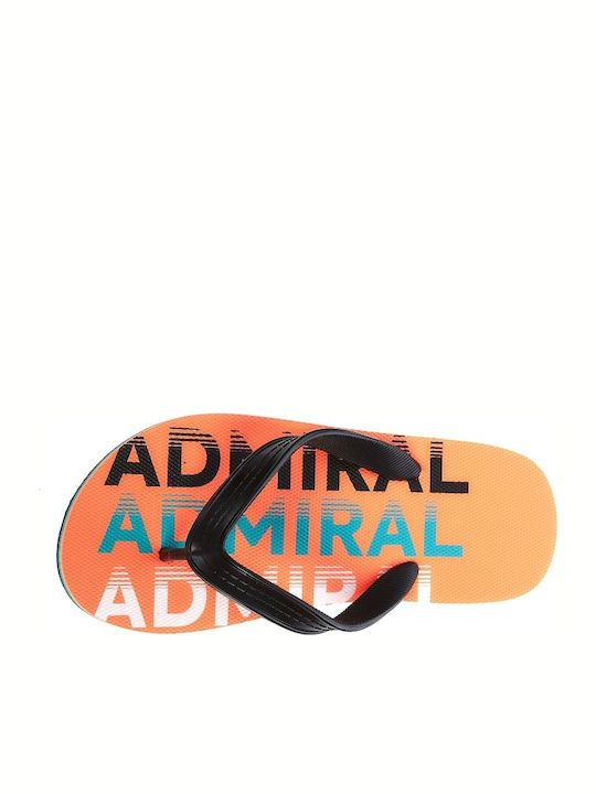 Admiral Kids' Flip Flops Black Komak