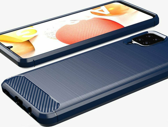 Powertech Back Cover Σιλικόνης Μπλε (Galaxy A12)