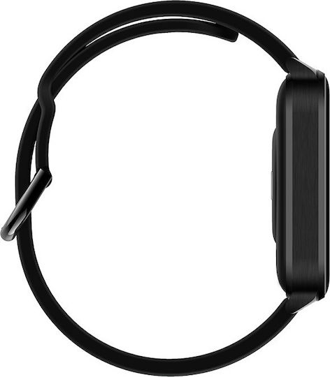 Lenovo S2 Pro Aluminium Smartwatch με Παλμογράφο (Μαύρο)