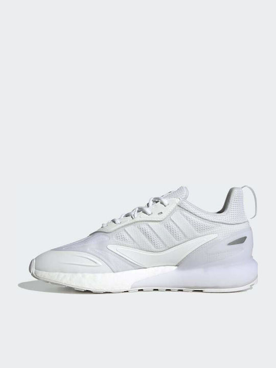 ZX 2K Boost 2.0 Adidași Pentru Bărbați Alb Cenușiu / Negru Core