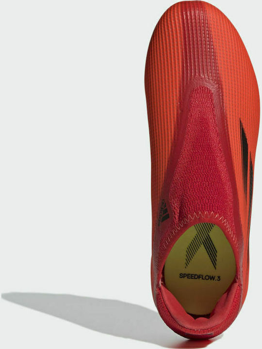 X Speedflow.3 FG Kids Soccer Cleats with Molded Outsole Red / Core Black / Solar Red