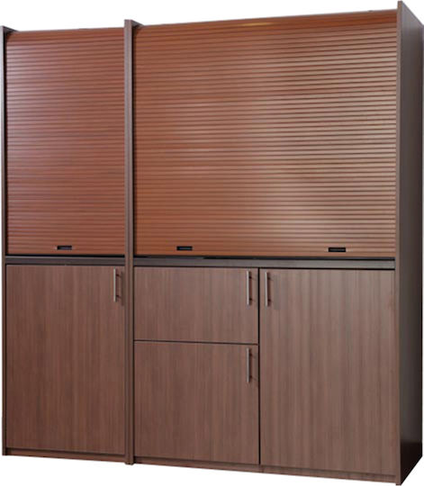Silver K190 K190-FOU-GRE-Aluminum Kitchenette with Right Sink Bowl 190x65x209cm Gray Aluminum with Small Refrigerator