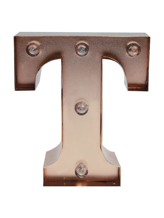 Legami Milano Decorative Lamp Letter Copper