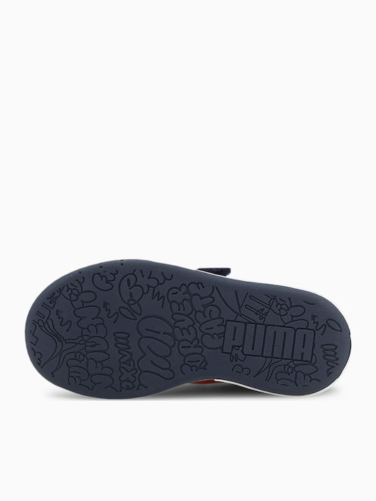 Multiflex Παιδικά Sneakers με Σκρατς Navy Μπλε