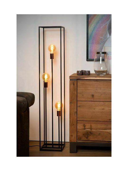 Lucide Lightning Arthur Floor Lamp H140cm. Black Lucide Lightning Arthur Floor Lamp H140cm. Black
