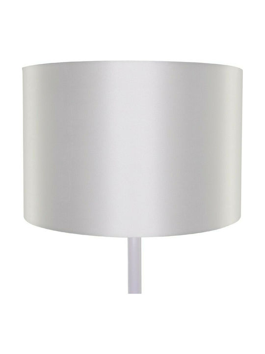 GloboStar Ashley Floor Lamp H145xW40cm. with Socket for Bulb E27 White