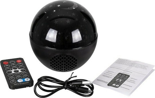 GloboStar Διακοσμητικό Φωτιστικό Night Sky Stars LED RGB Party Light 11x11x11.5εκ.