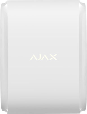 Ajax Systems DualCurtain Outdoor Αισθητήρας Κίνησης PET Μπαταρίας με Εμβέλεια 30m σε Λευκό Χρώμα