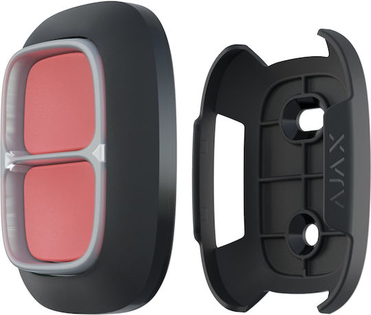 Ajax Systems Holder for Double Button Suporturi Sisteme periferice de alarmă Negru
