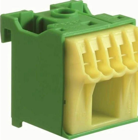 Hager Power Distribution Block Quick Connection 6 Grounding Connections KN06E