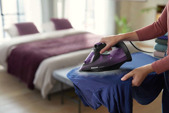 Philips Steamglide Σίδερο Ατμού 2400W με Συνεχόμενη Παροχή Ατμού 45gr/min
