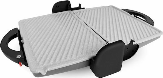 Rohnson Sandwich Maker Grill cu Plăci Ceramice Detasabile 2000W Gri