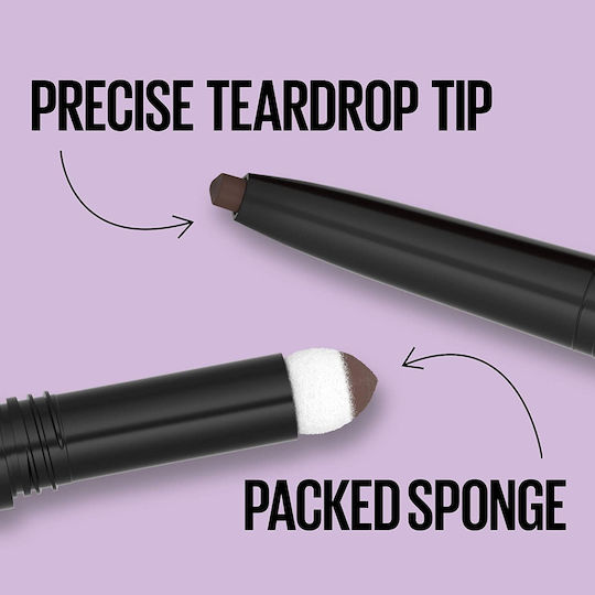 Maybelline Express Brow Satin Duo Молив за Вежди Тъмнокафяв