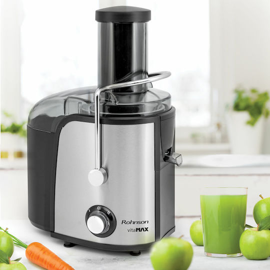 Rohnson Juicer 1200W Inox Black