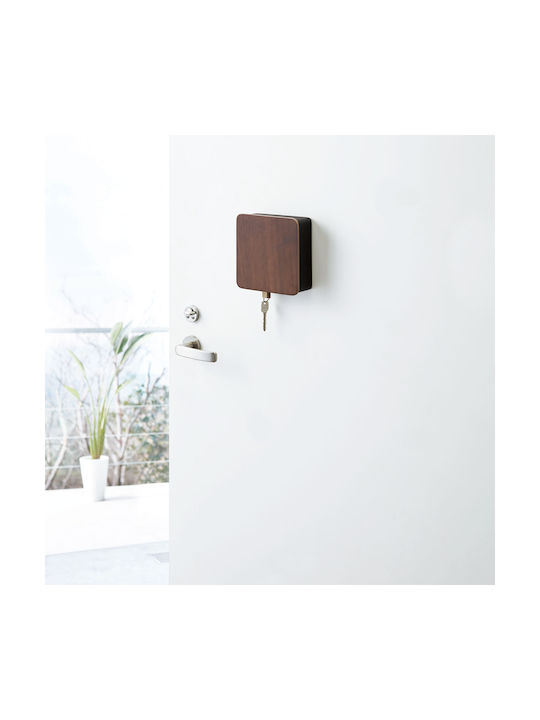 Yamazaki Metallic Wall Key Hook Brown 5 Hooks 15.8x5.7x15.8cm