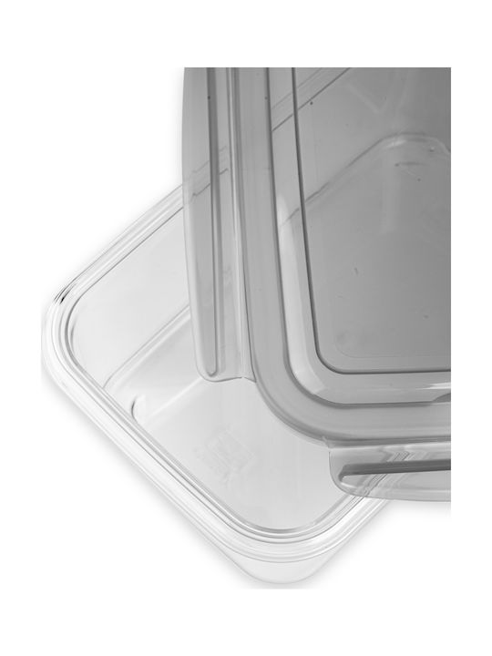 Hega Hogar Cutie pentru Mâncare Plastic Gri 1900ml 1buc