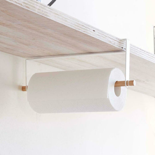 Yamazaki Papierhandtuchhalter An der Wand montiert Weiß 32x12x12cm 2418