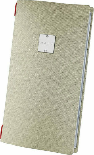 DAG Style Menu Holder In White Colour 29.7x21 cm Menu A4 Eco