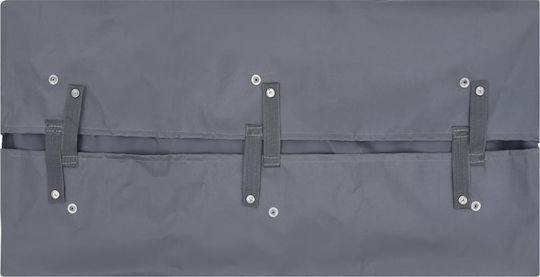 Husă Cărucior Grădină Gri Deschis 81 X 41 X 40 Cm Textilă