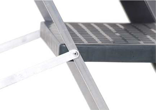 Vasomichaniki Scăunel Scări Aluminiu 3 Trepte 75cm