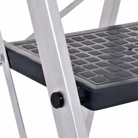 Vasomichaniki Step Ladder Aluminum 3 Stair 75cm